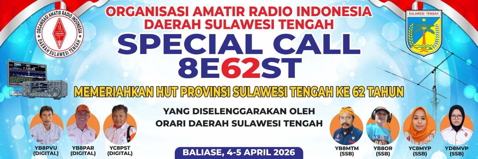 Header ORARI Sulawesi Tengah